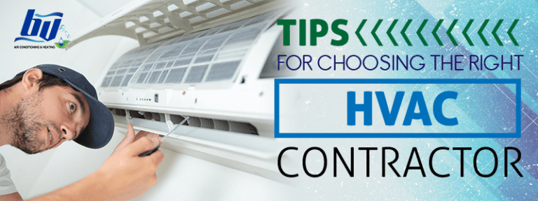 Tips For Choosing The Right HVAC Contractor