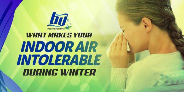 What Makes Your Indoor Air Intolerable During Winter