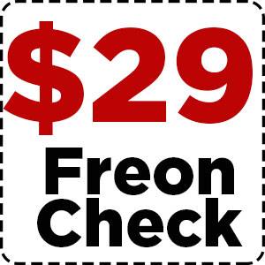 $29 Freon Check promo